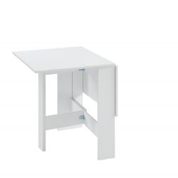 Table Pliante JUNO Blanc L104cm