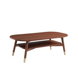 Table basse MARCELLO Bois de noyer L120cm