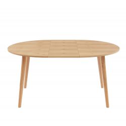 Table extensible ORACLEplacage chêne 160cm