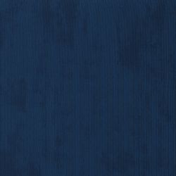 Canapé droit KRISTIconvertiblevelours cotêlé bleu 