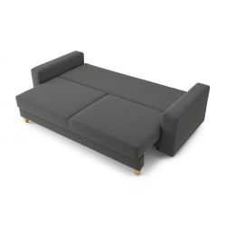 Canapé droit KRISTIconvertibletissu gris